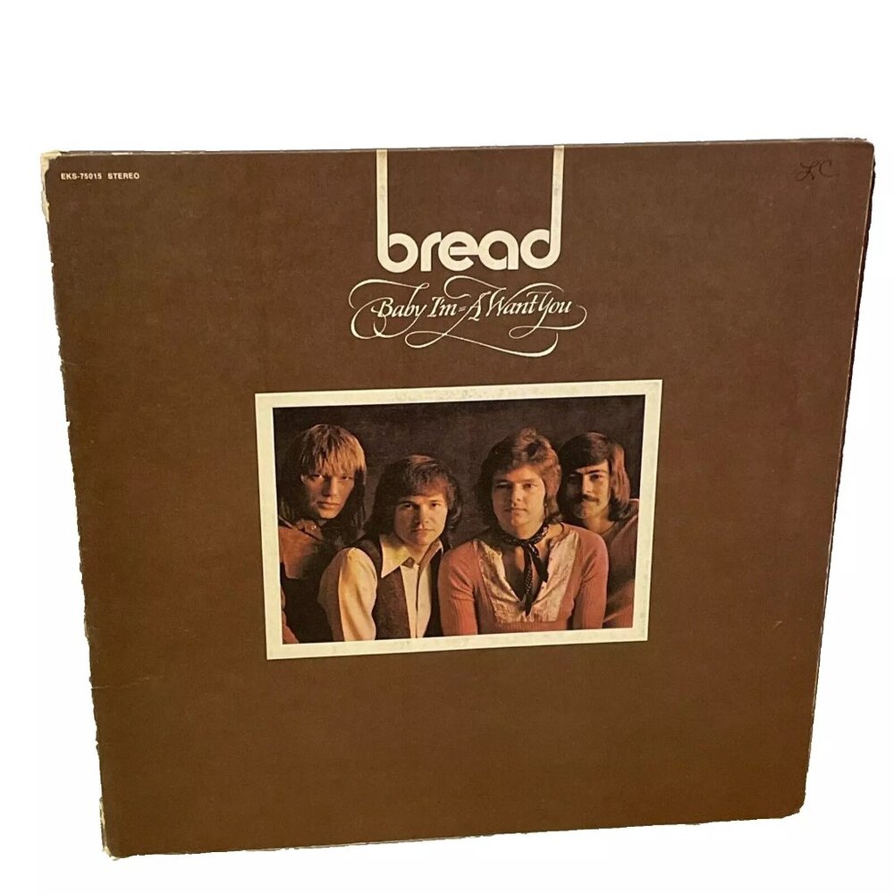 Bread Baby I'm-A Want You (Vinyl, 1972) Elektra EKS-75015 VG+ LP Record Album